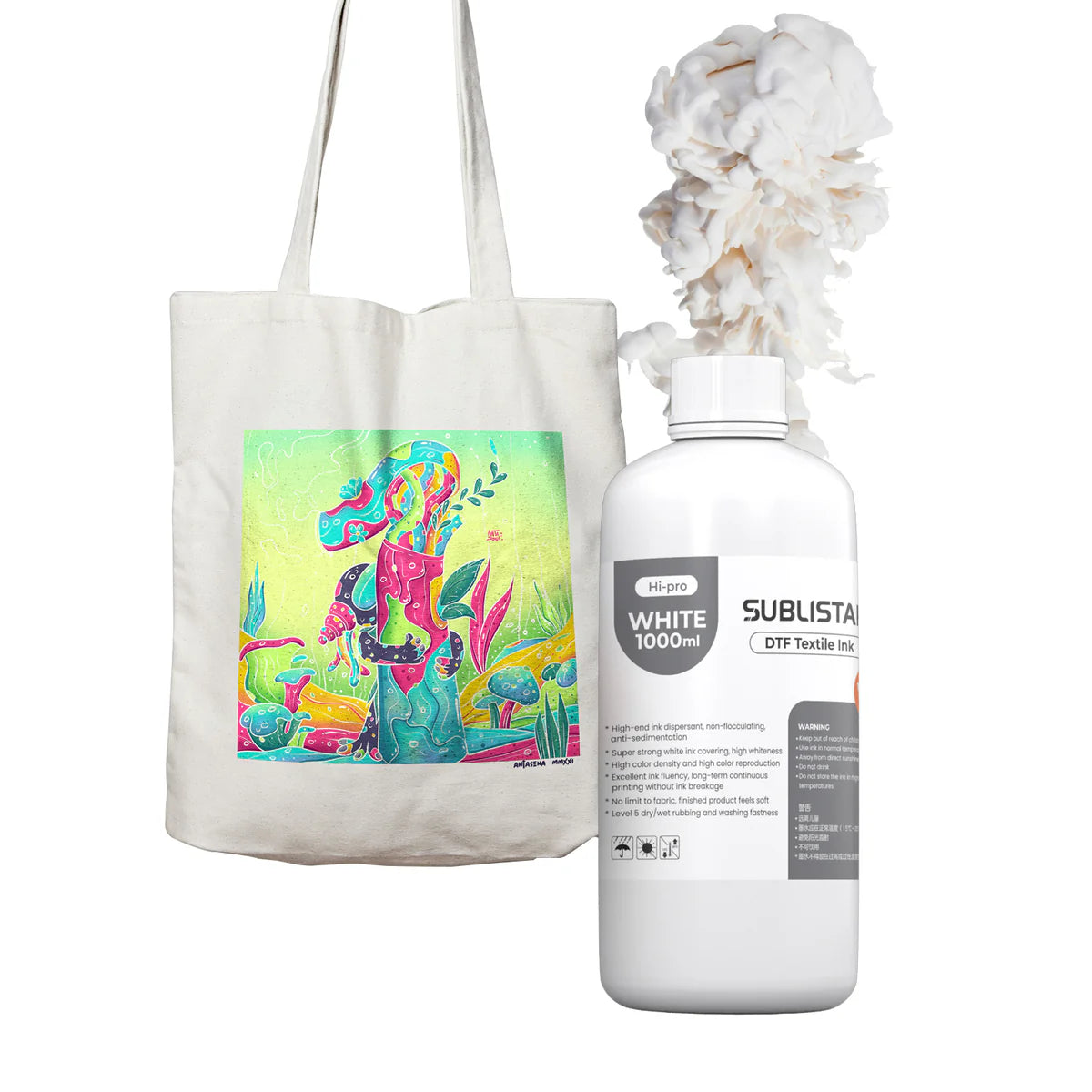 DTF Pro CMYK-bläck 1 liter 